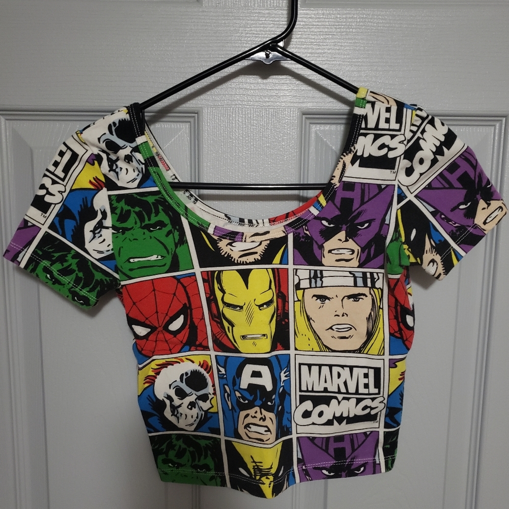 Marvel Crop top